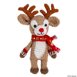 DIY Christmas Reindeer Character Crochet Craft Kit
